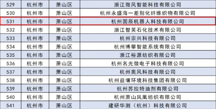 國辰被評為2023省級專精特新中小企業(yè)